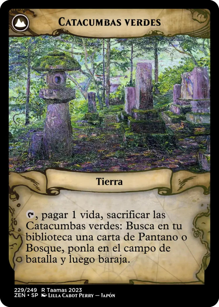 Catacumbas verdes: Japón, Lilla Cabot Perry